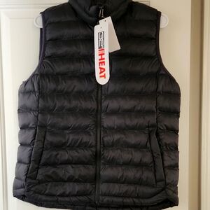 32 Degrees Black Puffer Vest